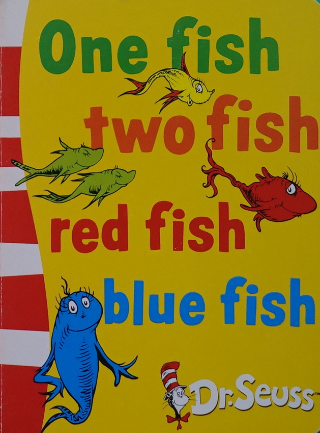 one fish, two fish, red fish, blue fish