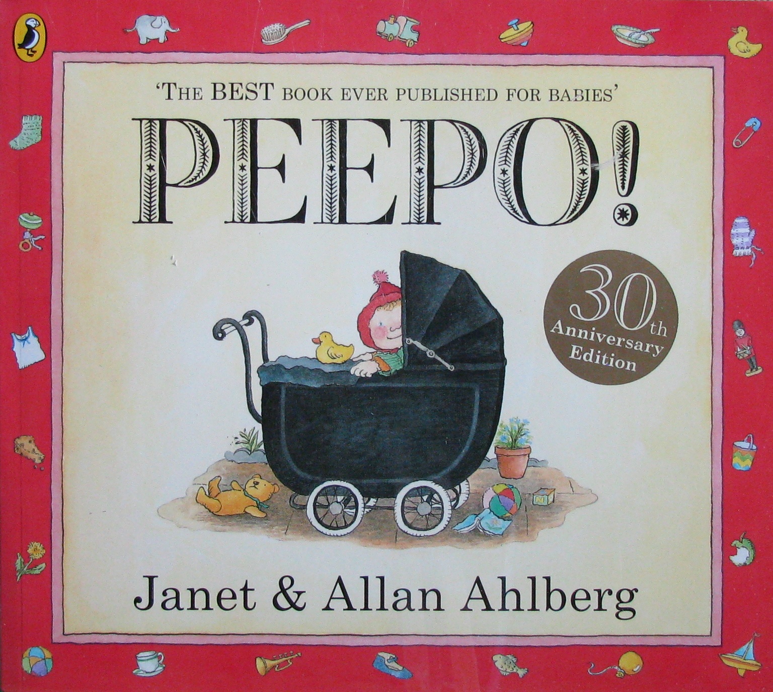the best book ever published for babies peepo!