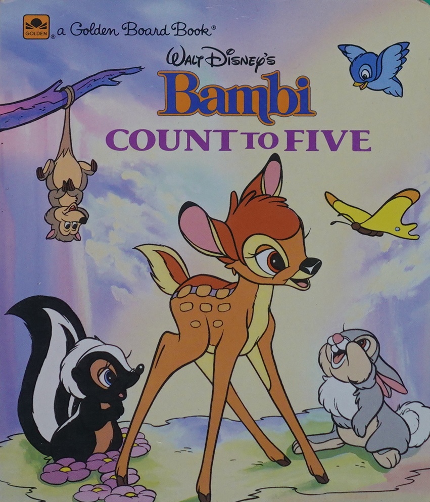 walt disneys bambi: count to five