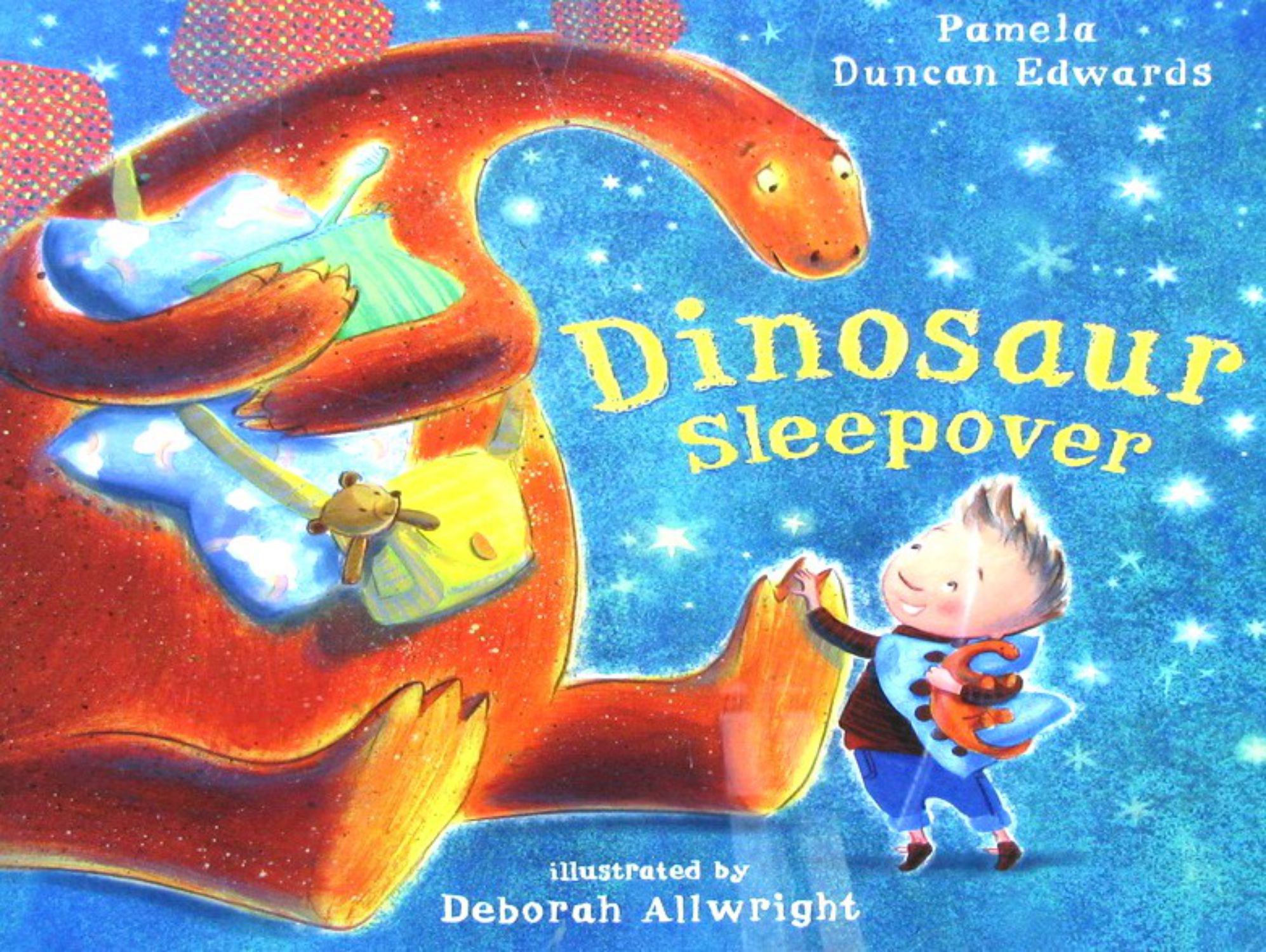 dinosaur sleepover pamela duncan edwards