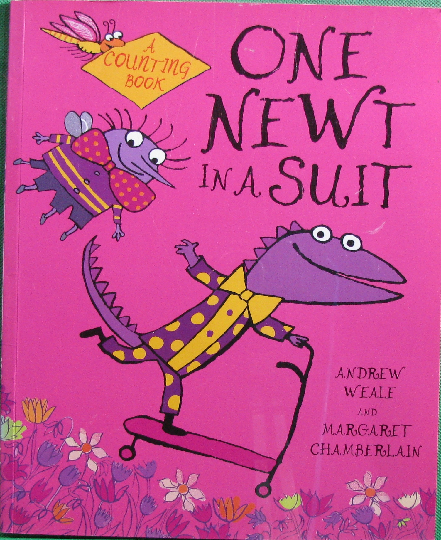 one newt in a suit: a counting book andrew weale