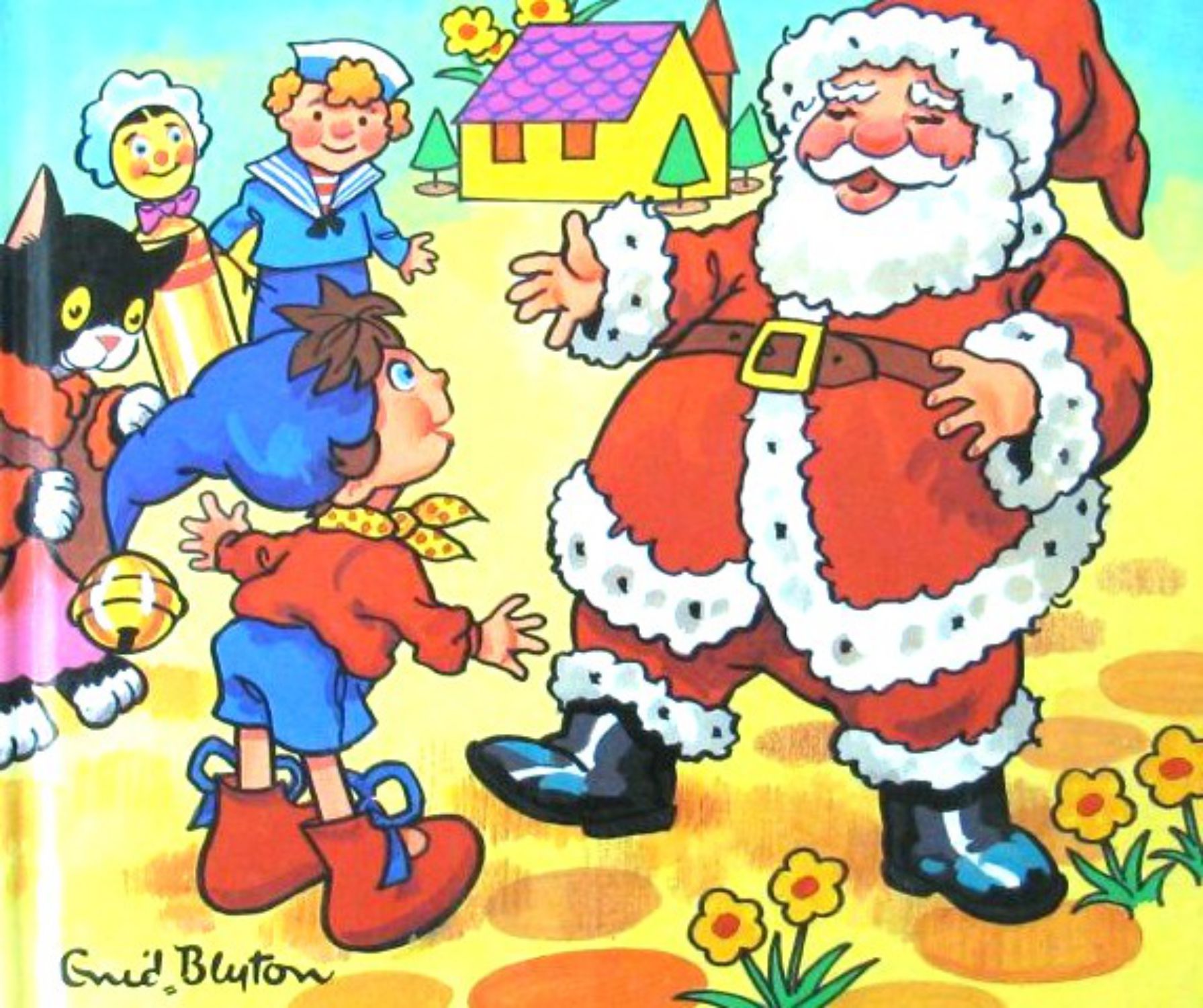 noddy meets father christmas (new noddy library)