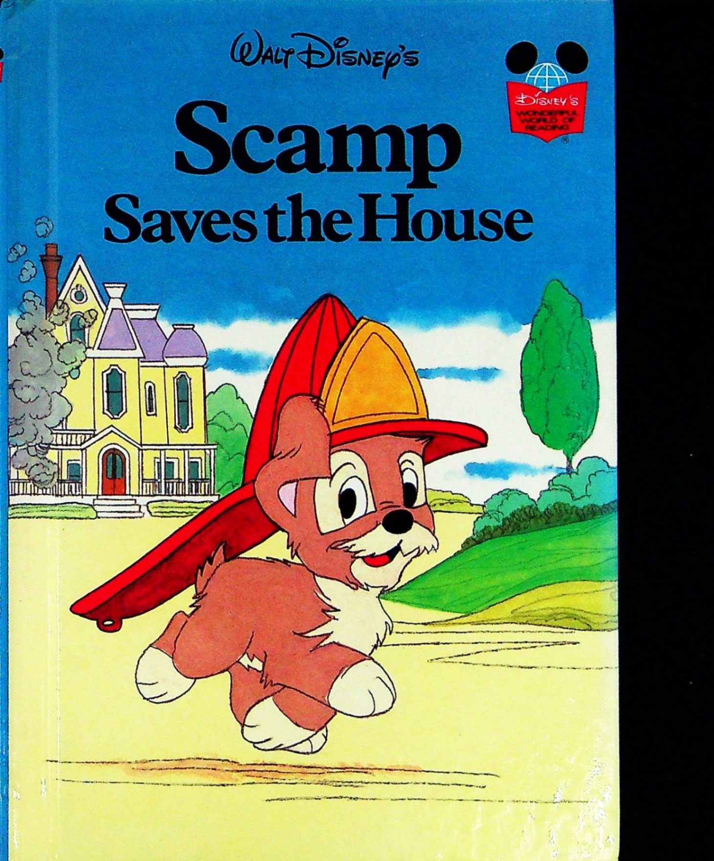 walt disney productions presents scamp saves the house disneys