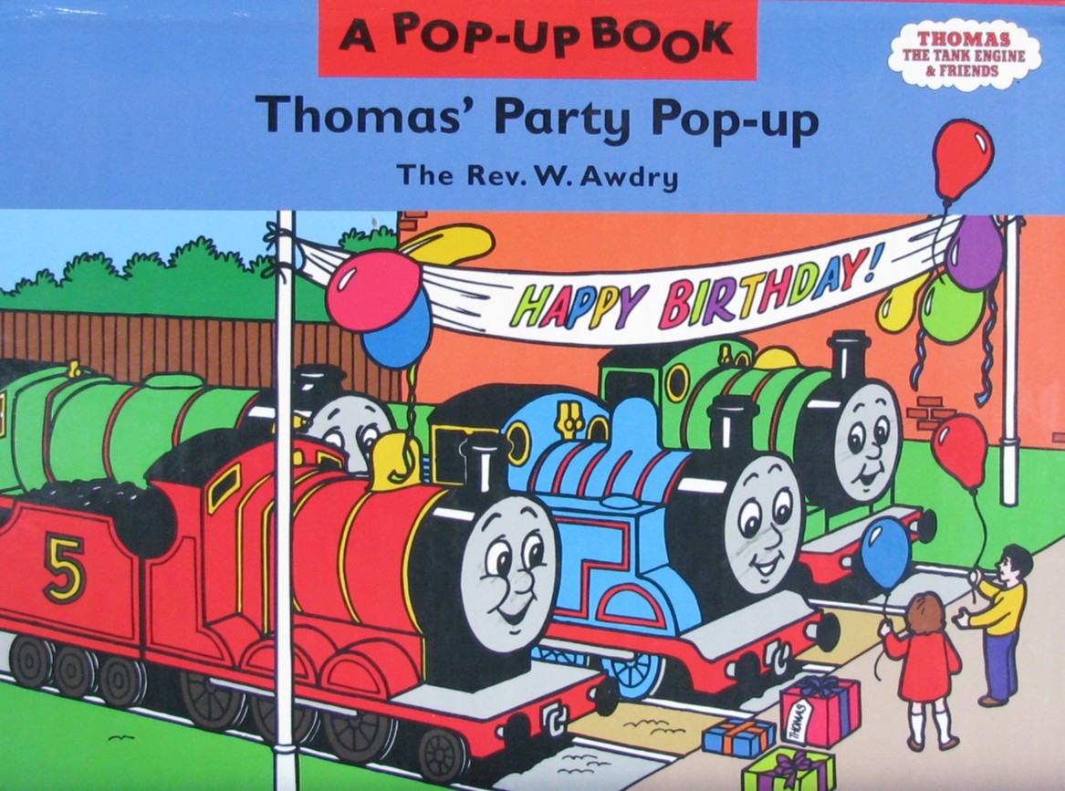 thomas" party pop-up book