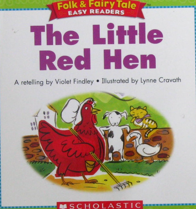 the little red hen folk & fairy tale easy readers