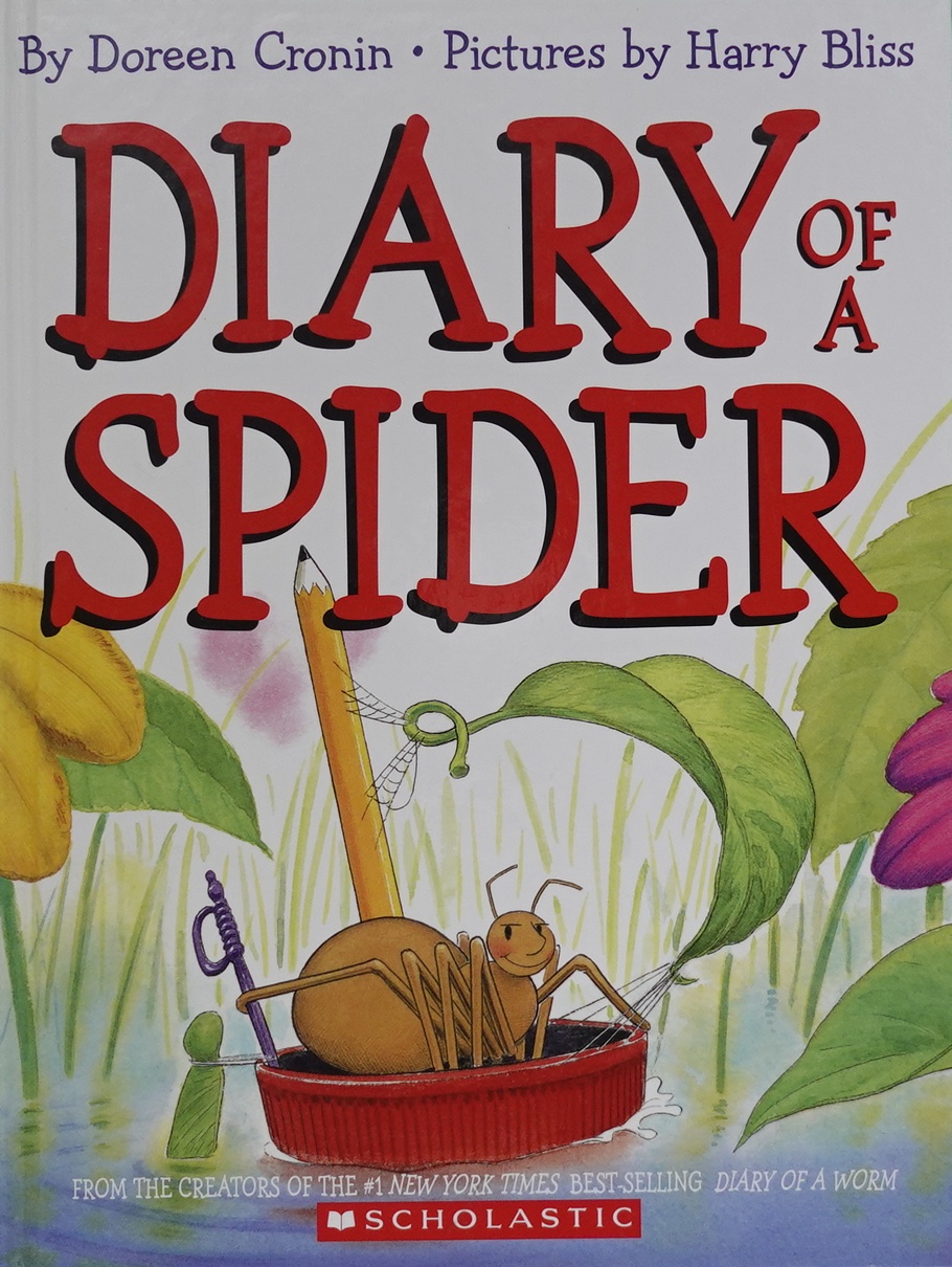 儿童图书 作者与插画 c diary of a spider(机器翻译:蜘蛛日记)