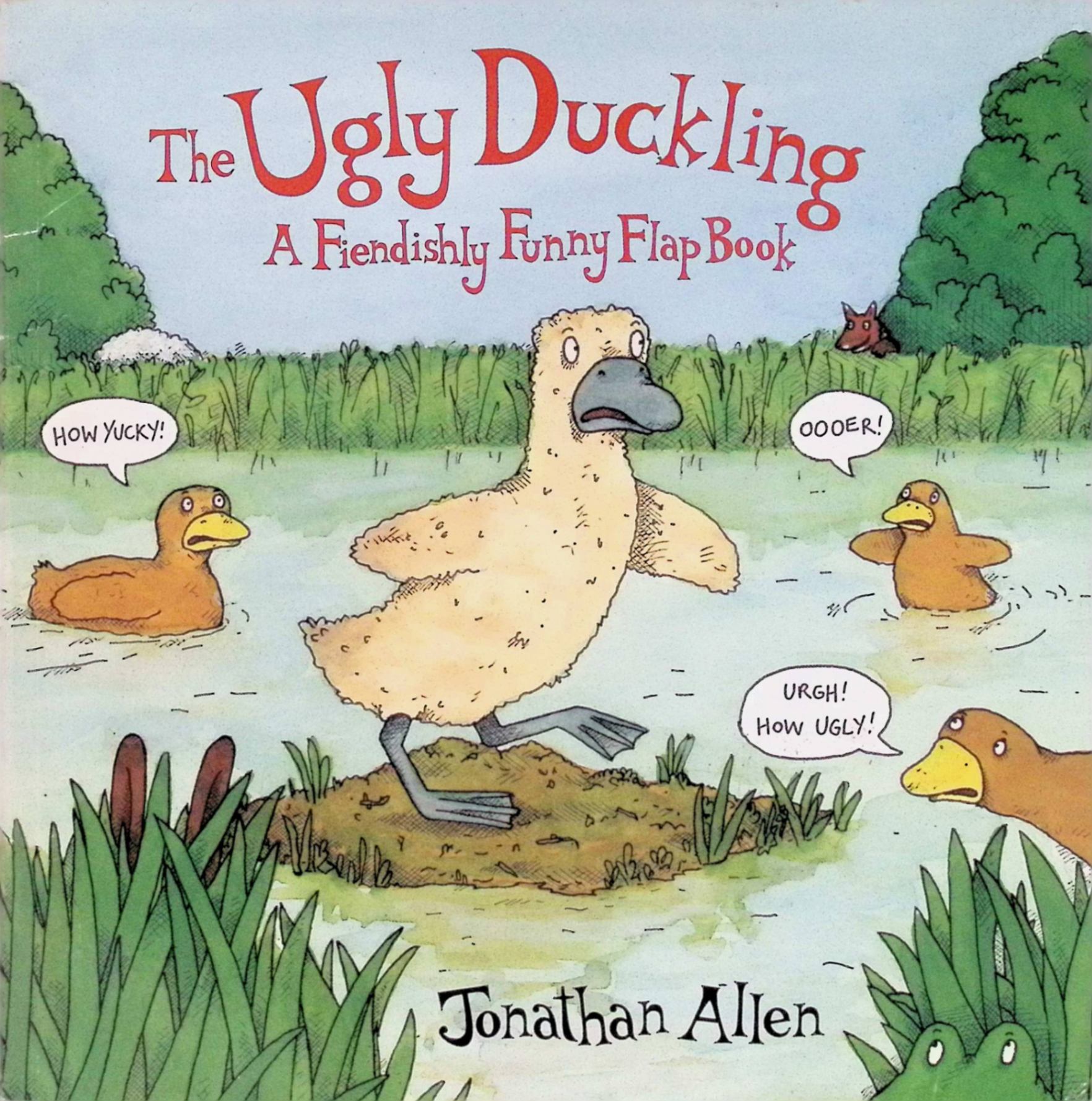 the ugly duckling a fiendishly funny flap book