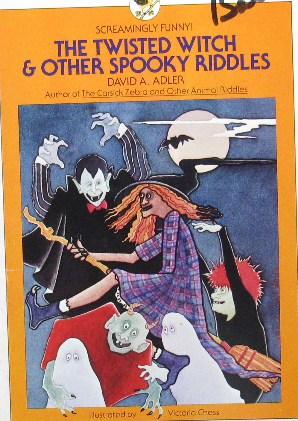 the twisted witch & other spooky riddles david a. adler