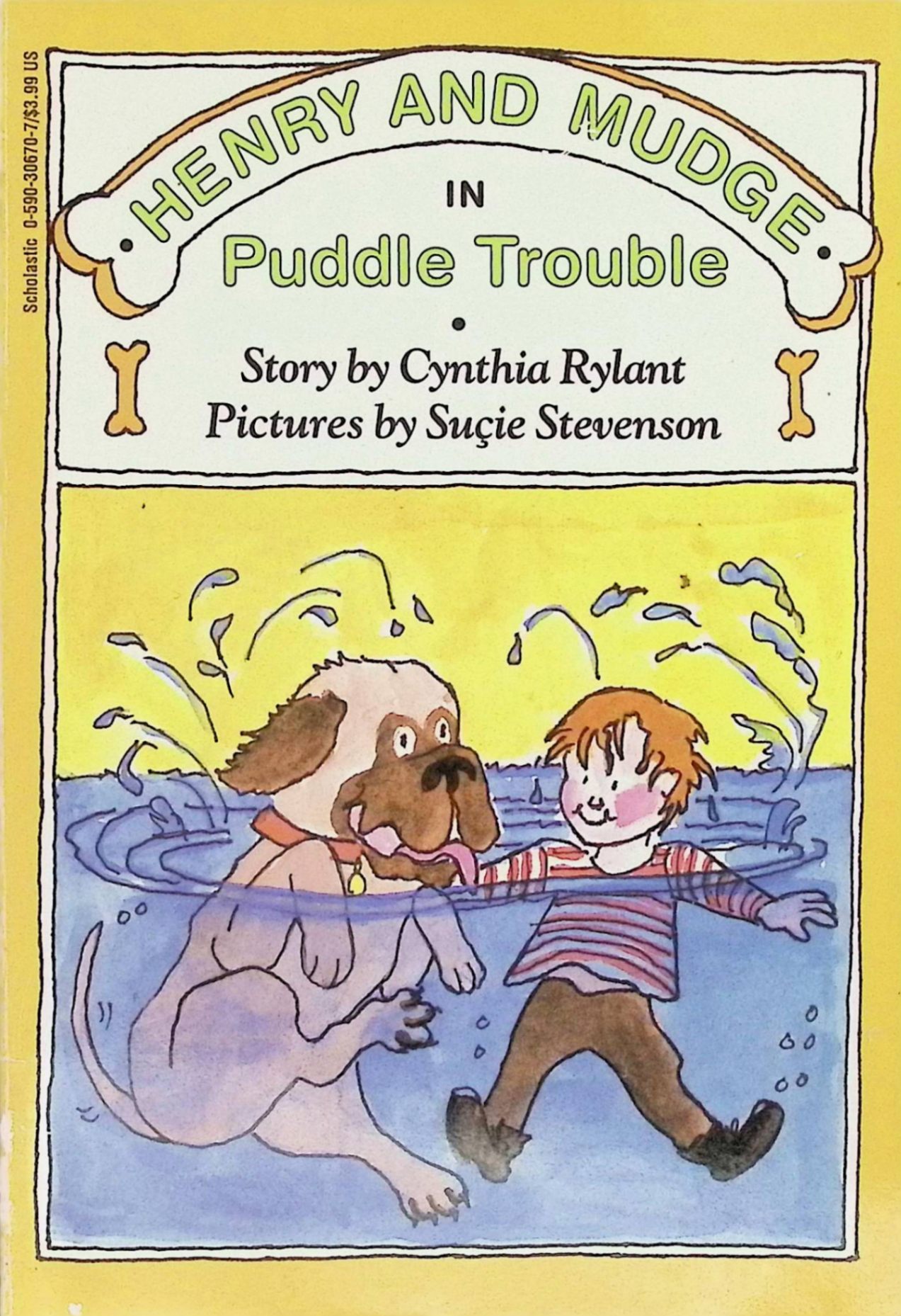 henry and mudge in puddle trouble