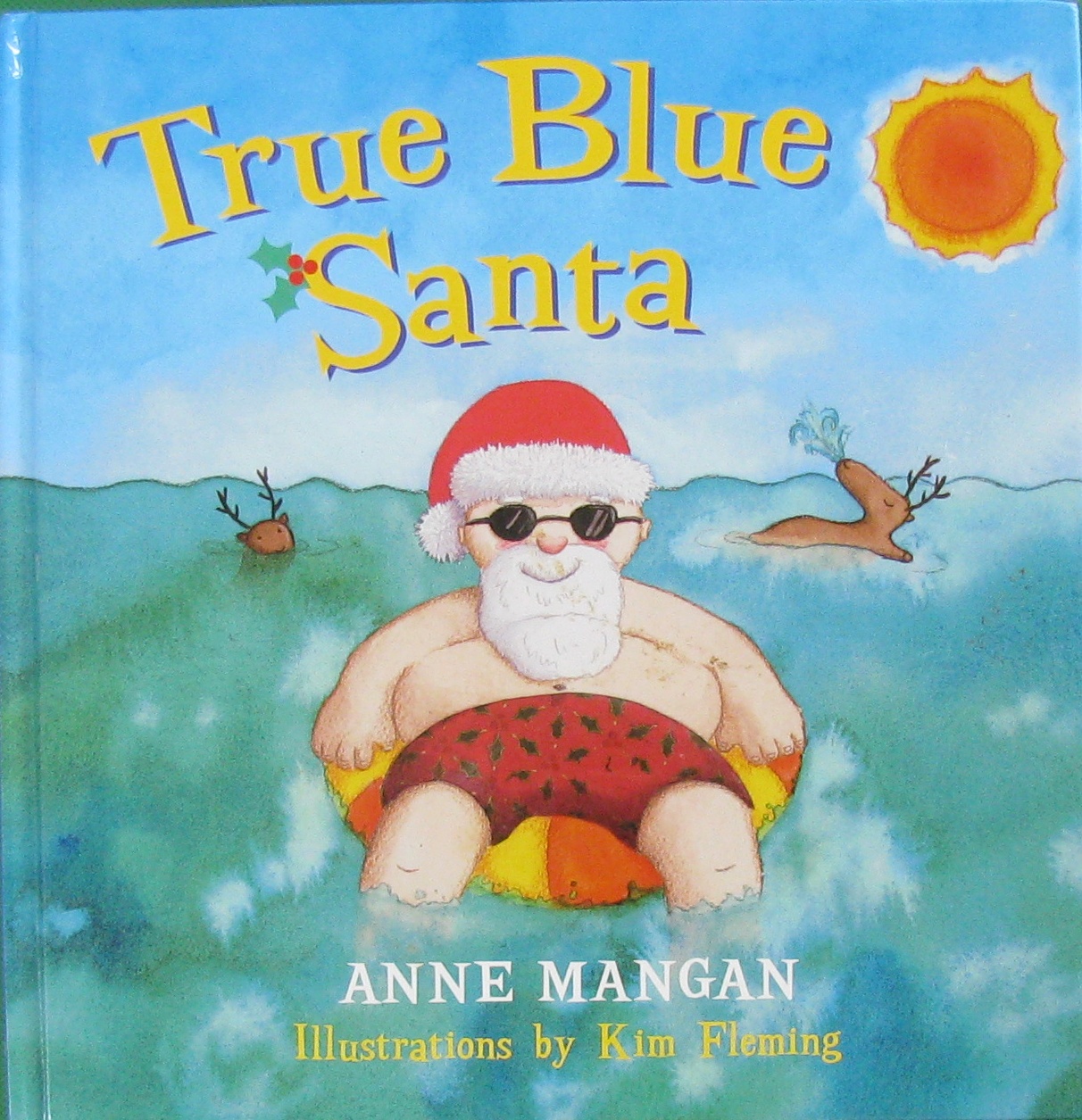 true blue santa