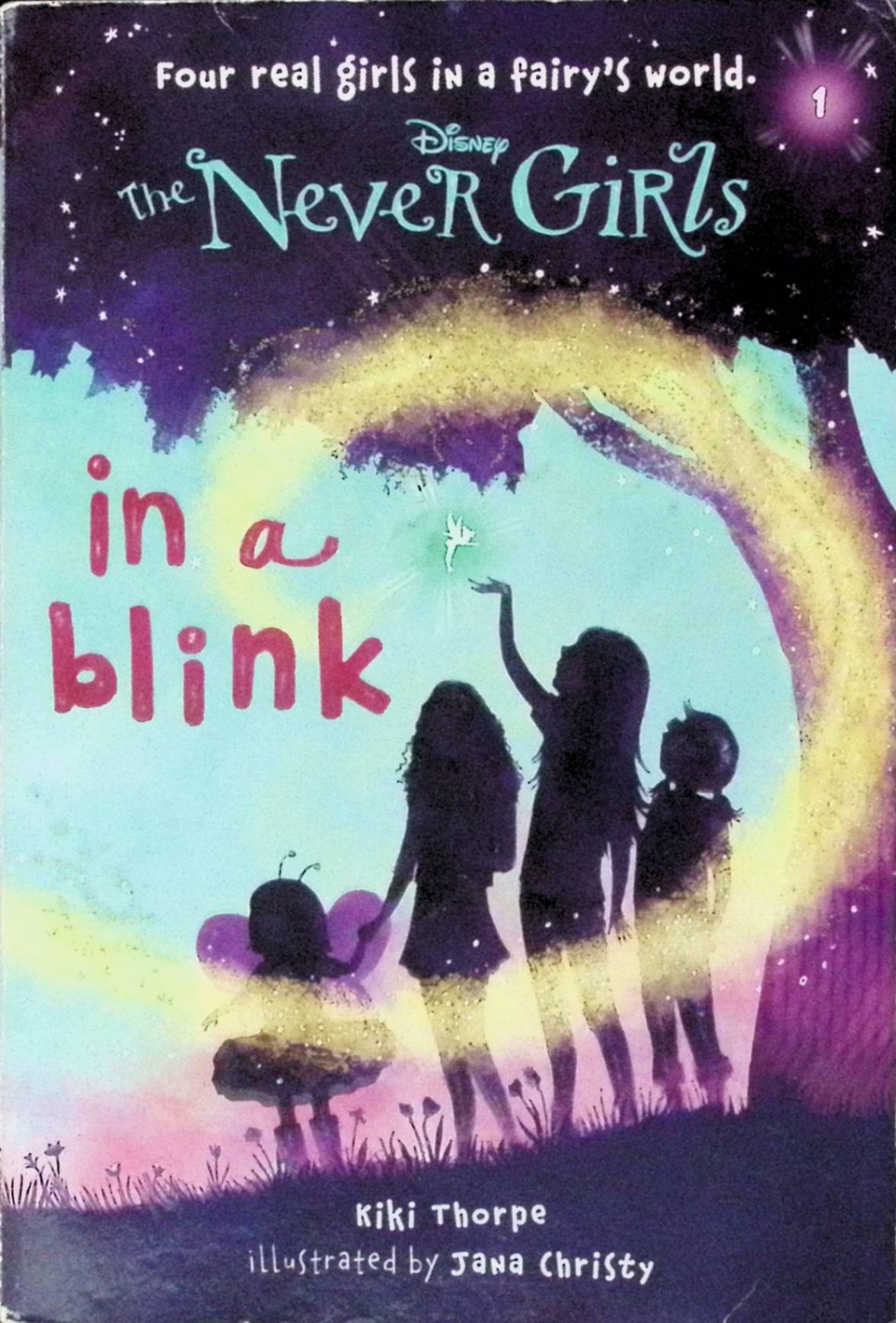 disney: the never girls in a blink