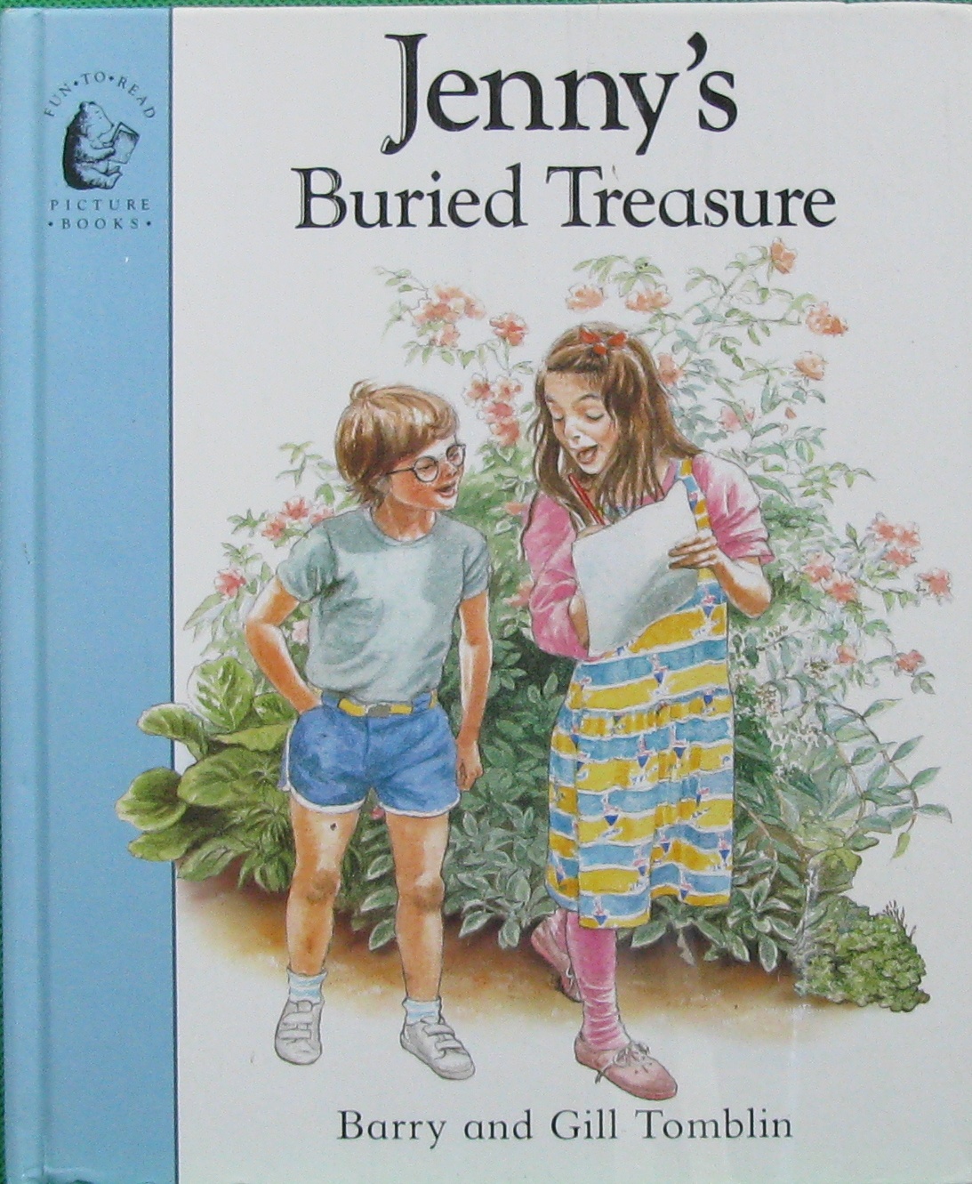 fun to read picture books: jenny"s buried treasure