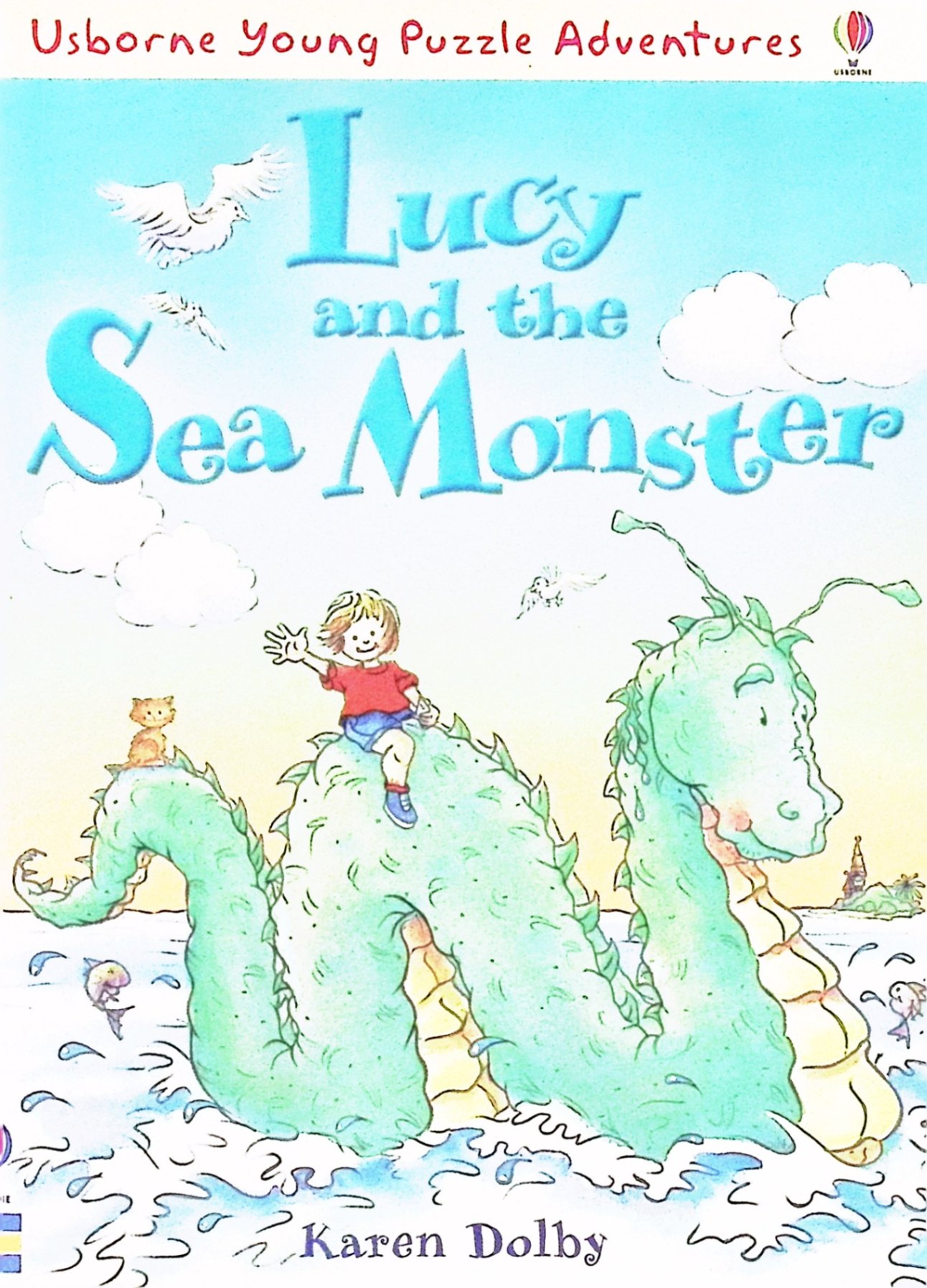 lucy and the sea monster (usborne young puzzle adventures)