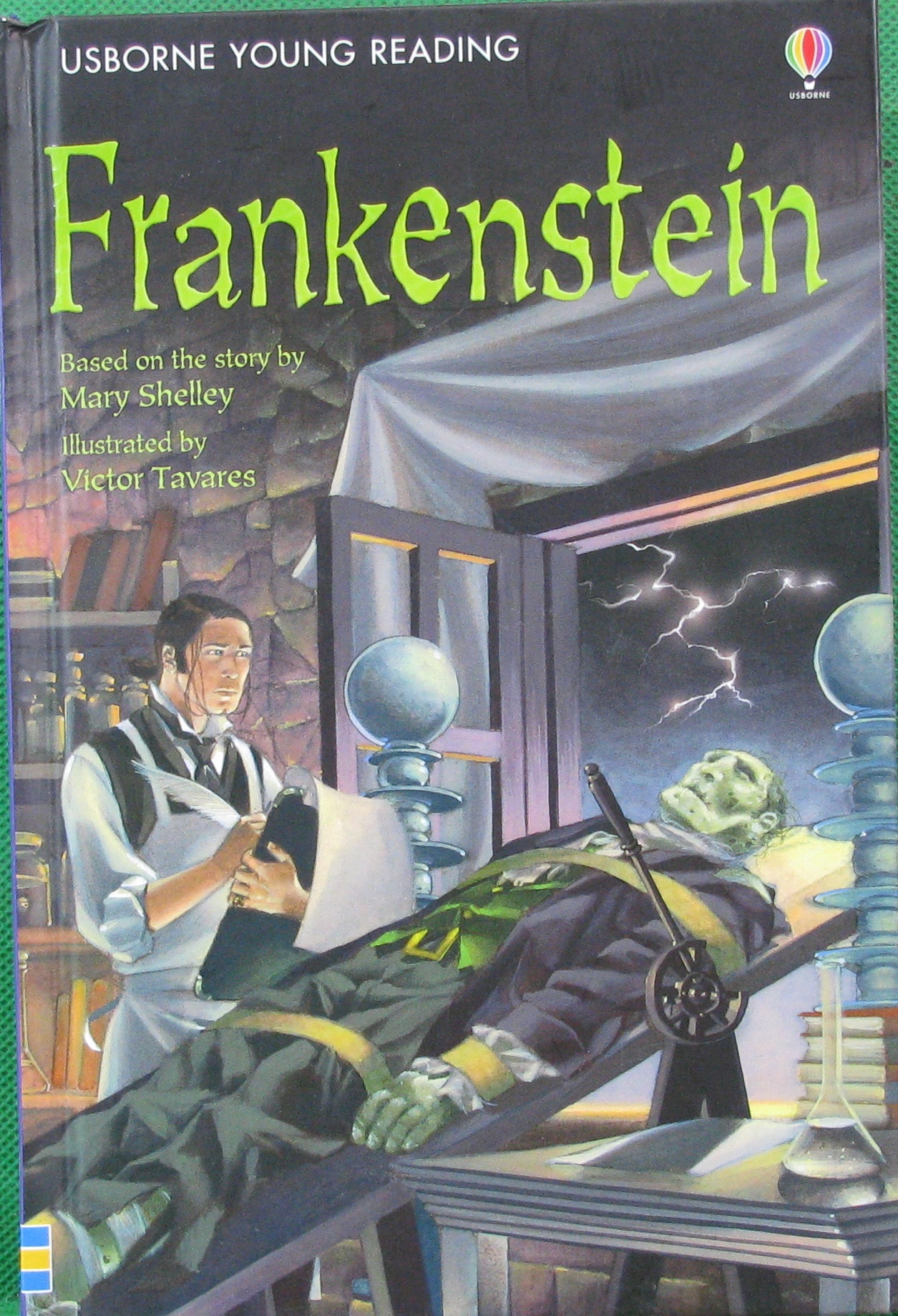 usborne young reading: frankenstein