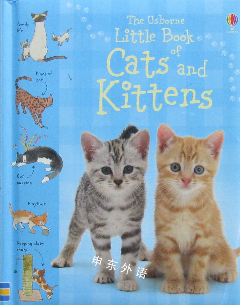 the usborne little book of cats and kittens