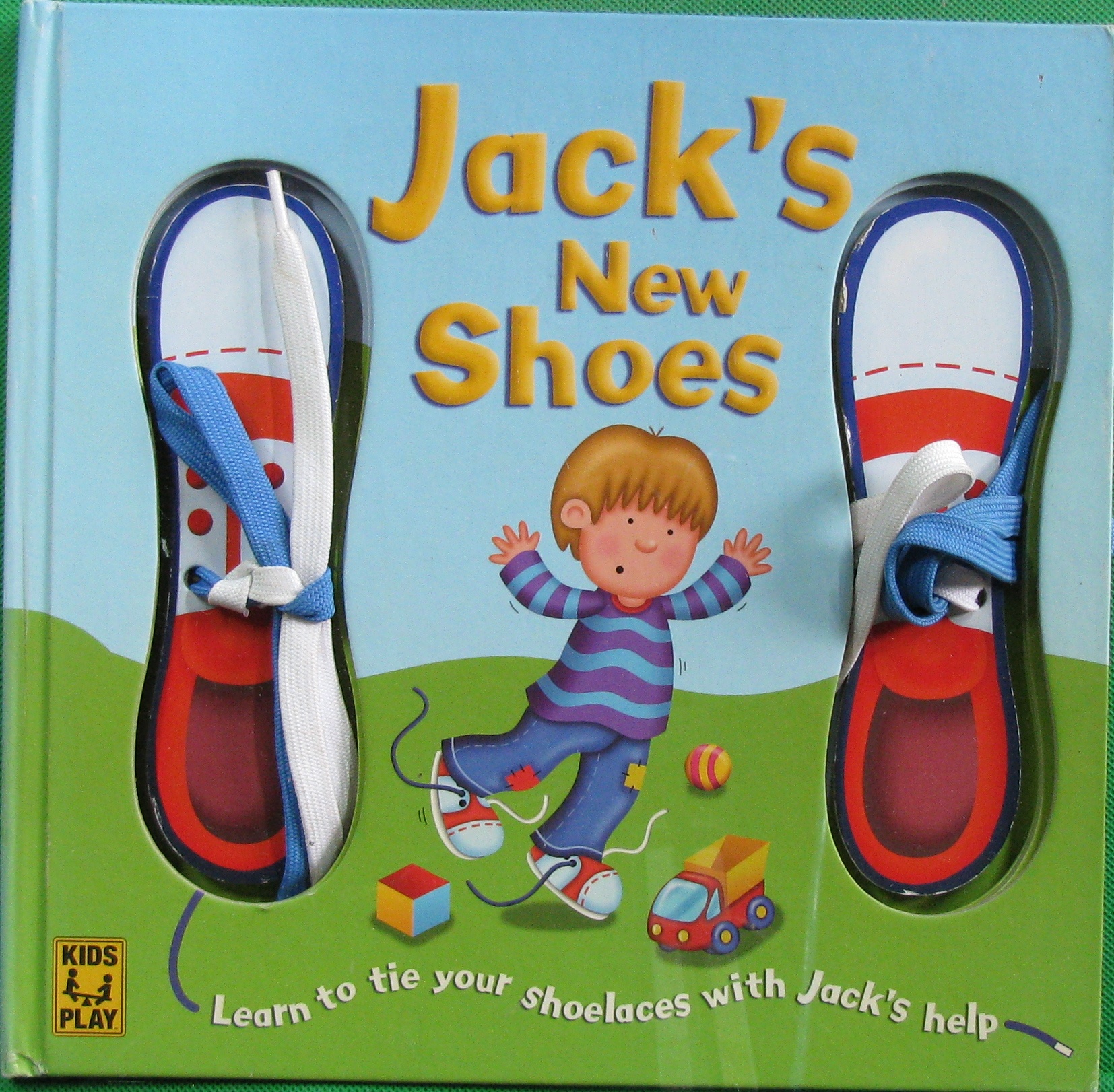jack"s new shoes learn to tie your shoelaces with