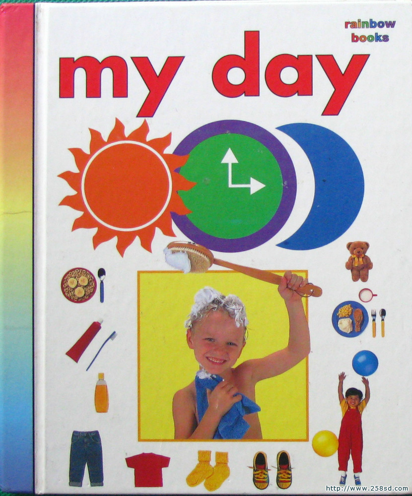 my day rainbow books