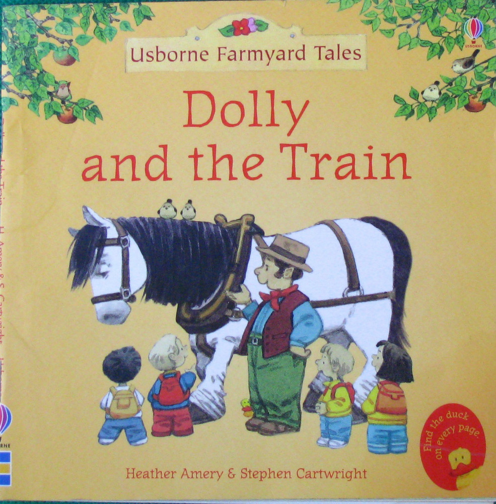 dolly and train