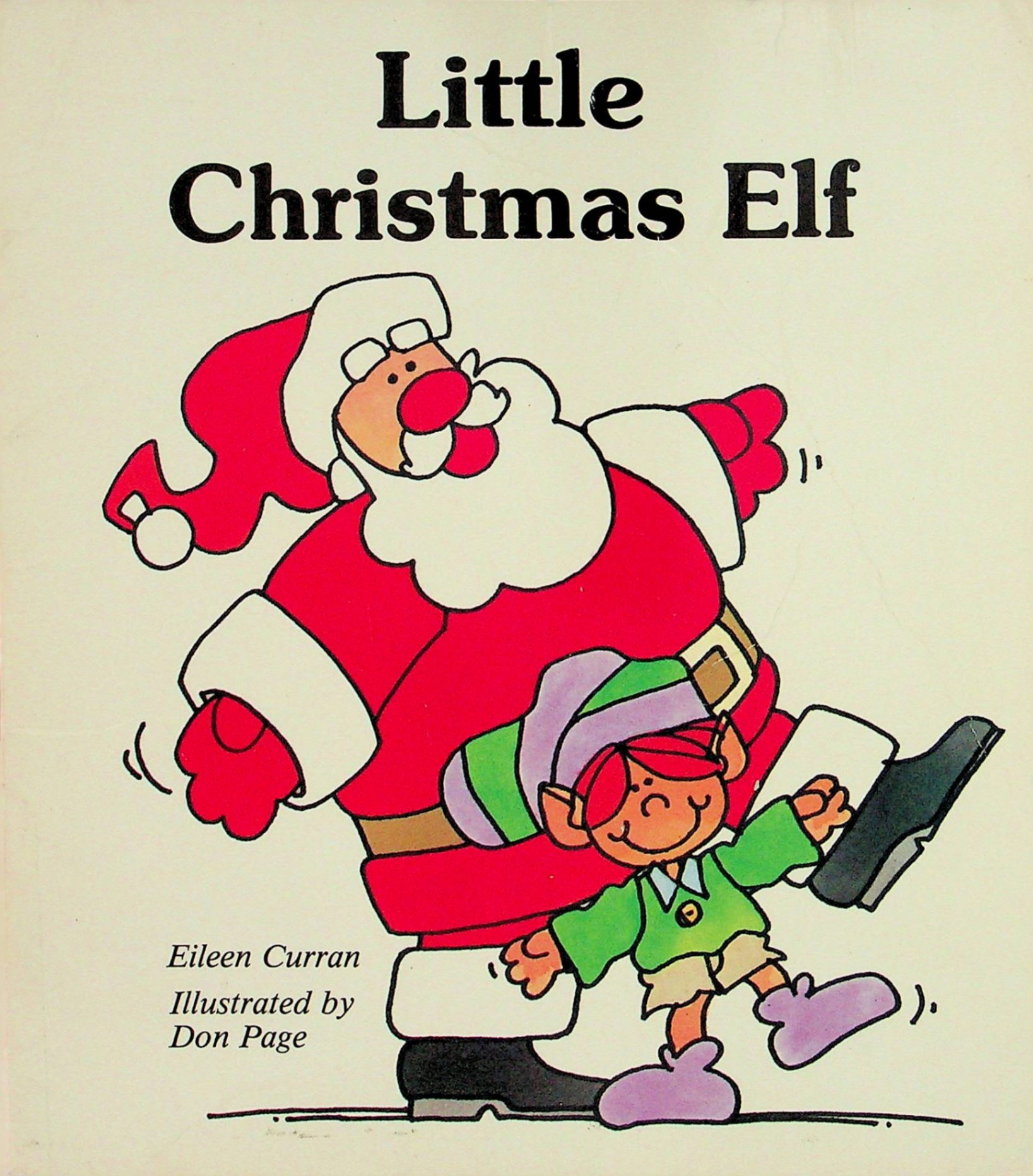little christmas elf (giant first start reader)