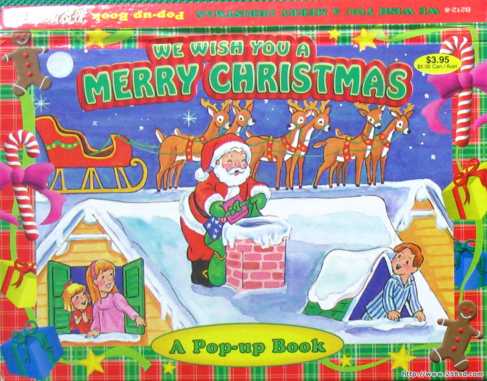 we wish you a merry christmas - a pop-up book
