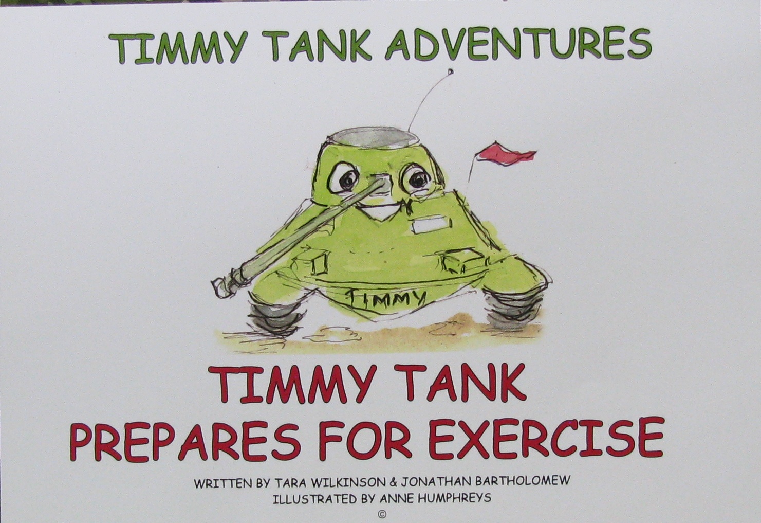 timmy tank adventures: timmy tank prepares for exercise