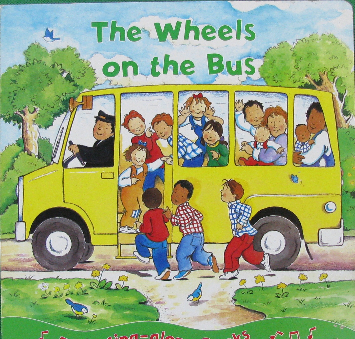 the wheels on the bus (sing along boards)