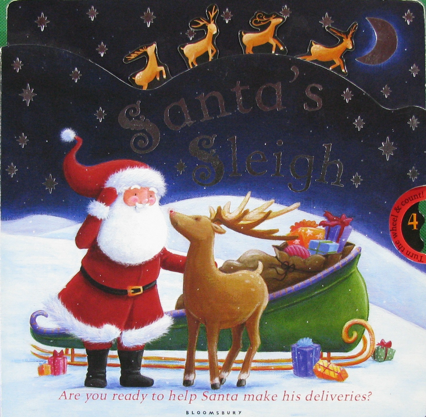 santas sleigh: a fun christmas counting book