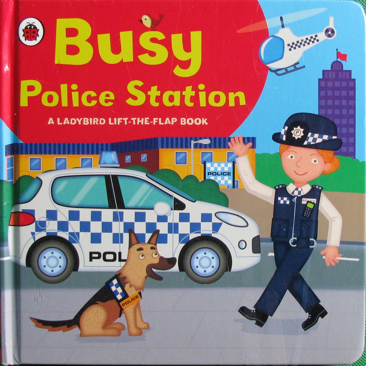 ladybird lift the flap book busy police station