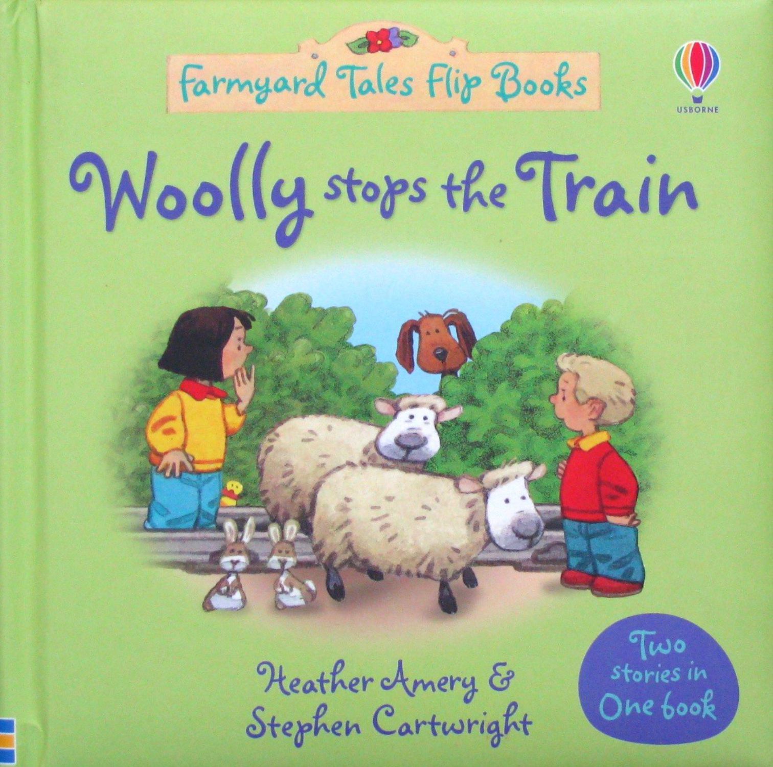 woolly stops the train and the grumpy goat