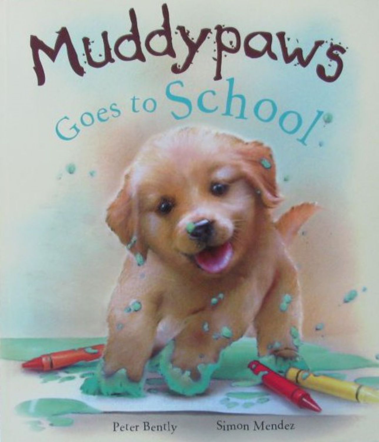 muddypaws goes to school