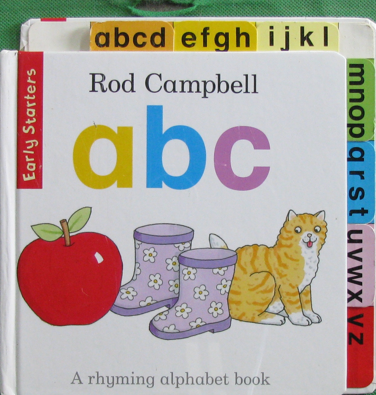 early starters: abc a rhyming alphabet book rod campbell