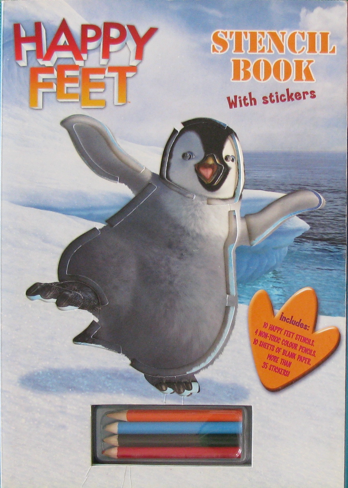 happy feet小报,happynewyear小报 happy feet stencil book