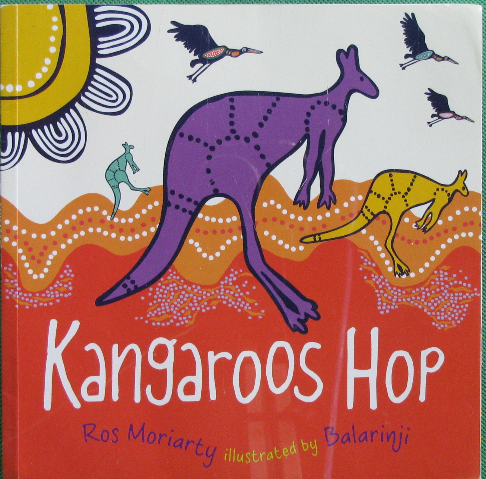 kangaroos hop