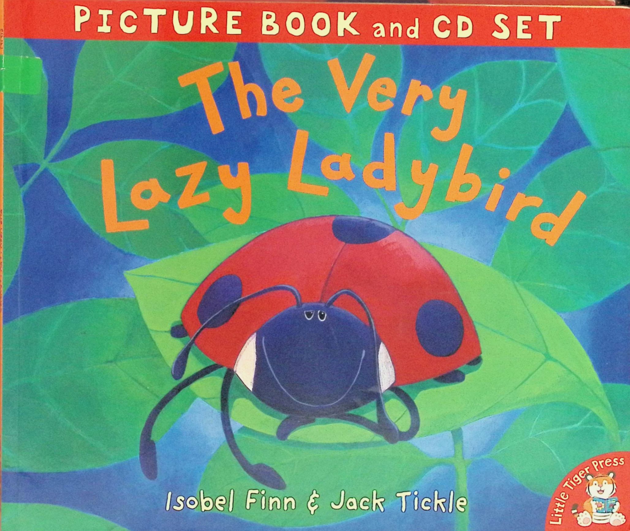 the very lazy ladybird (book & cd)