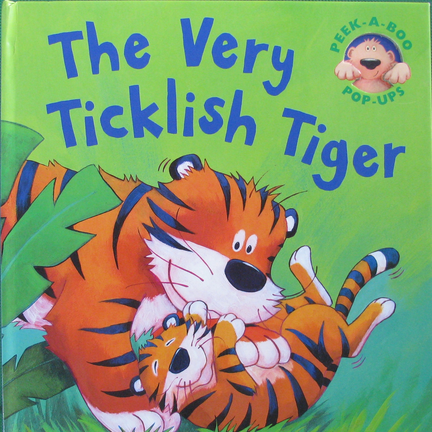 very ticklish tiger