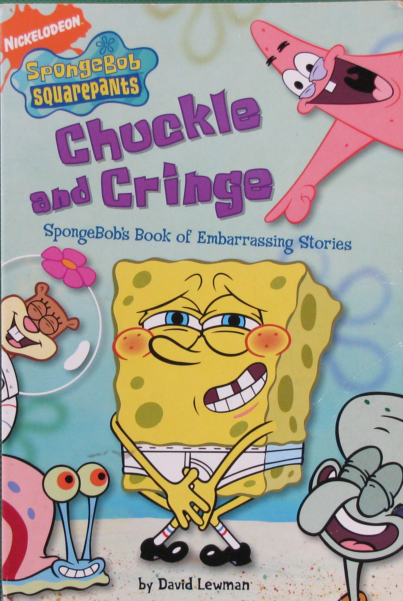 spongebob squarepants: chuckle and cringe spongebos"s book of