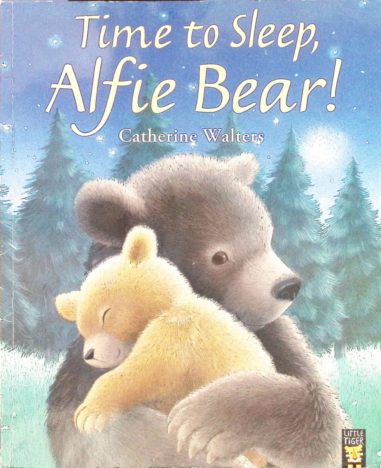 time to sleep, alfie bear!