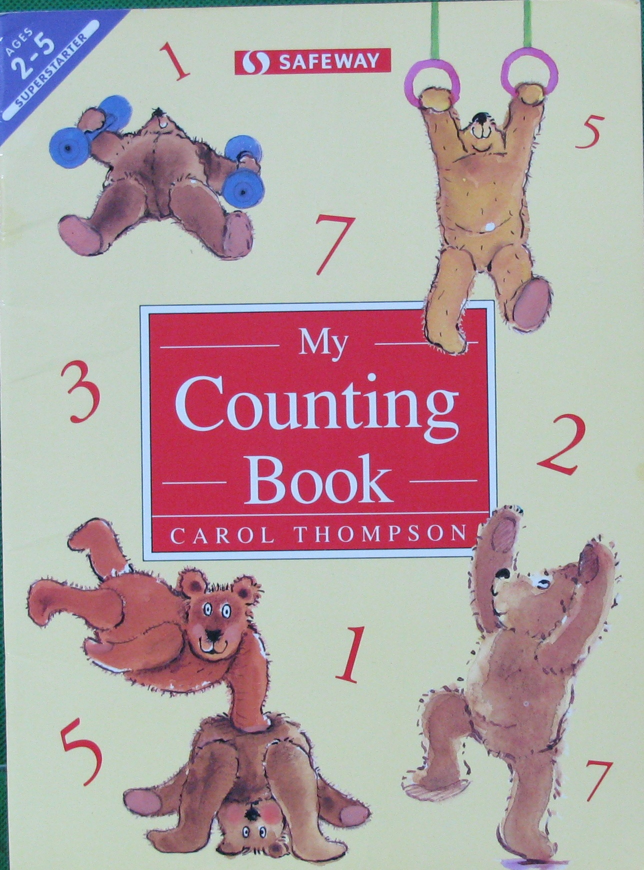 my counting book carol thompson