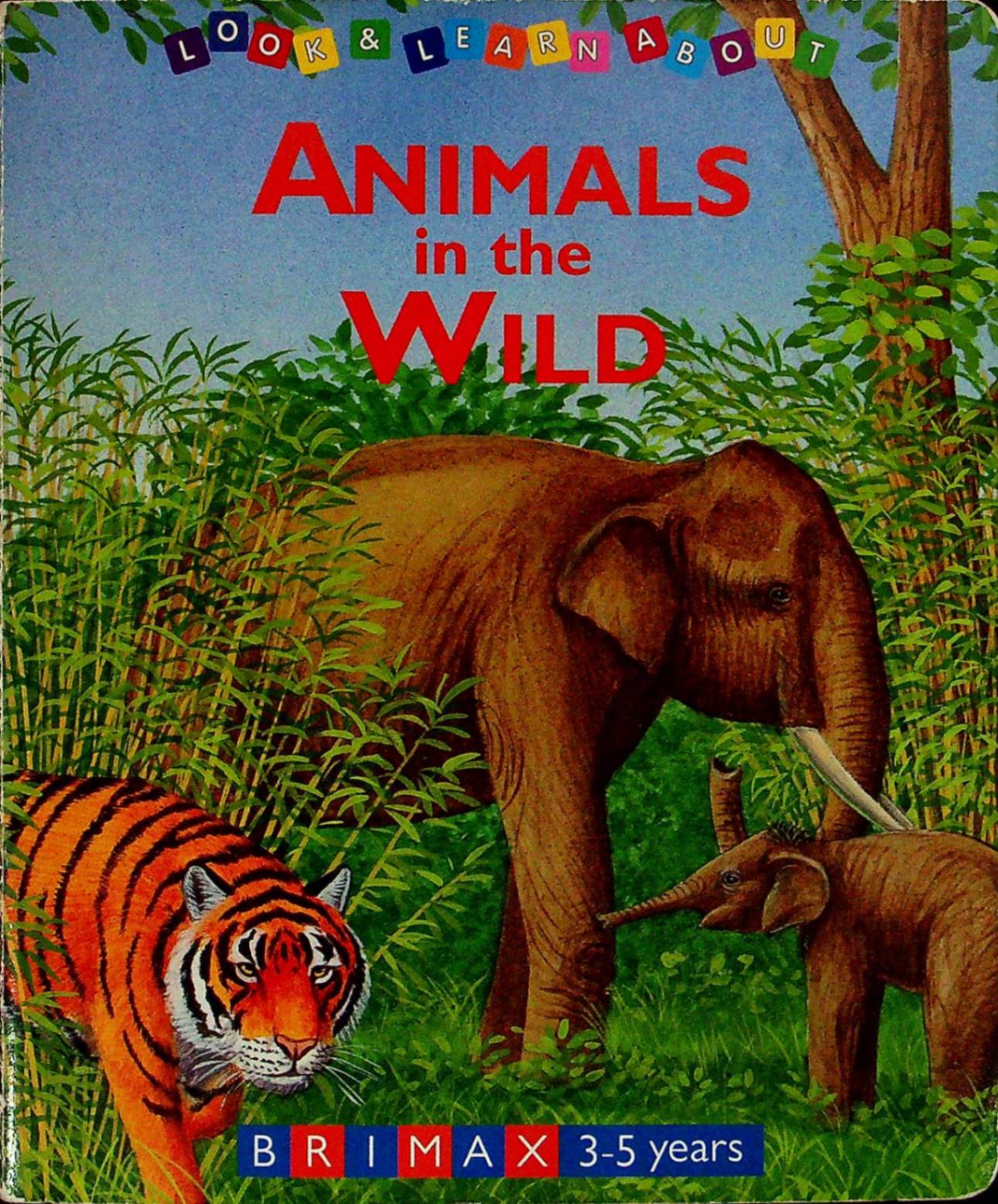 look and learn about: animals in the wild