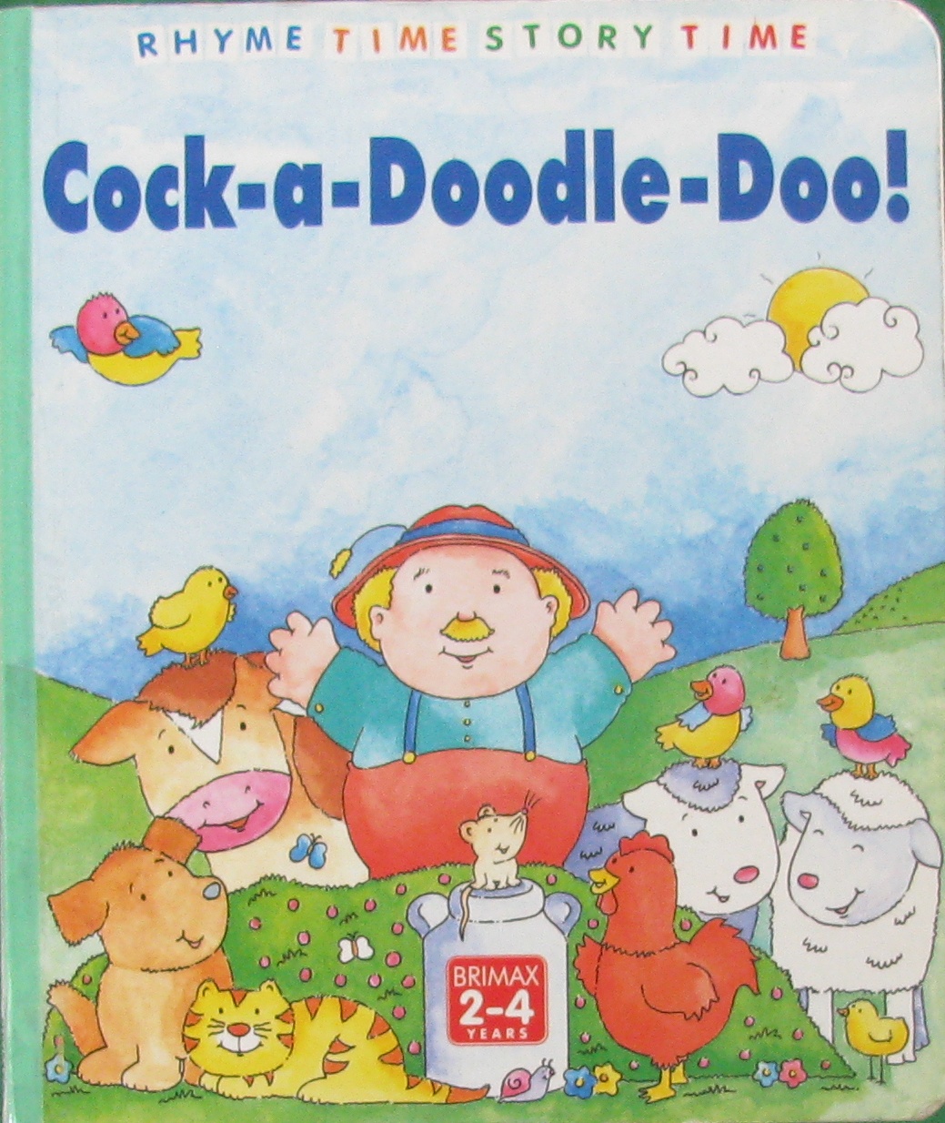 cock a doodle doo large board books: rhyme time story time