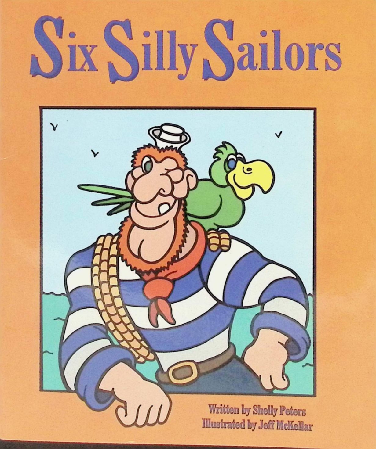 儿童图书 基本概念 six silly sailors (机器翻译:六个笨笨的水手)