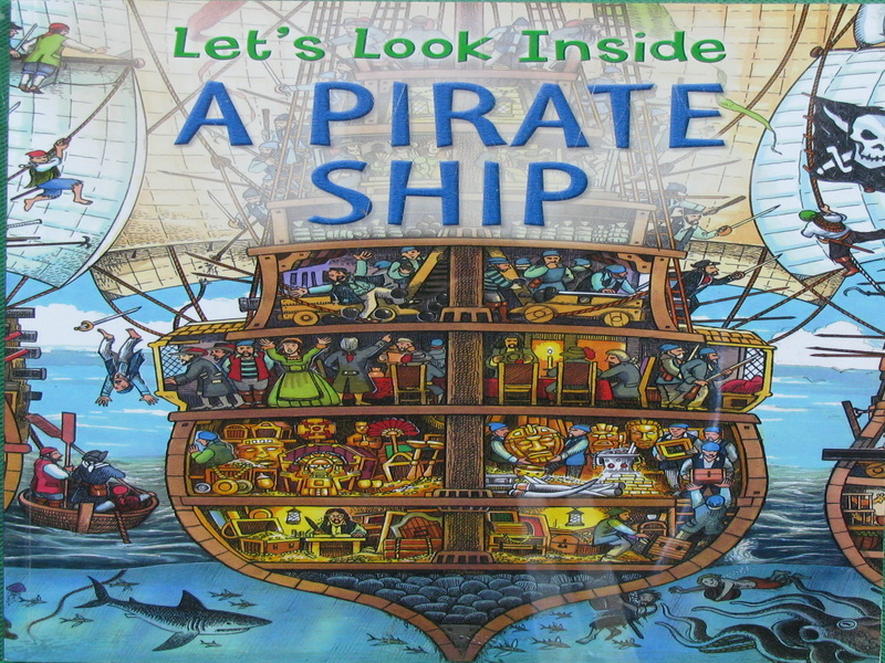 let"s look inside:a pirate ship