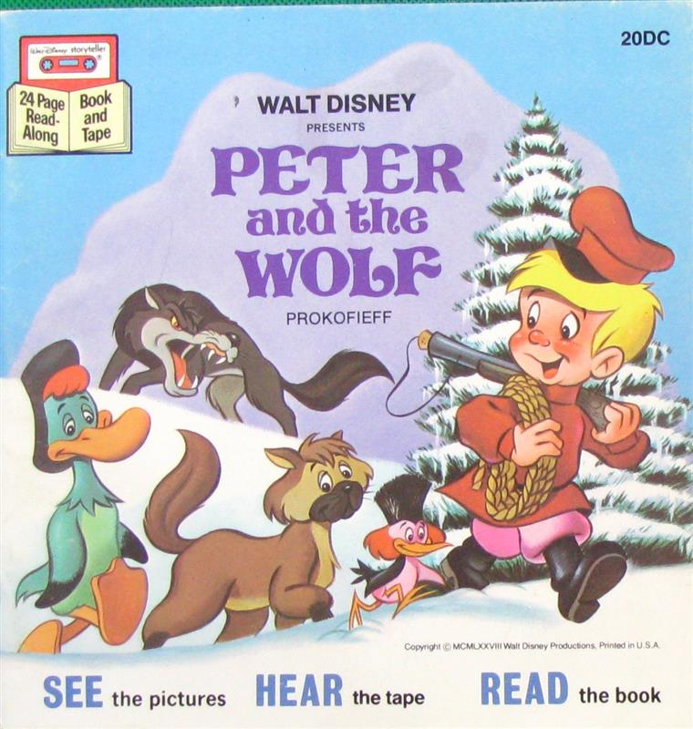 walt disney presents peter and the wolf