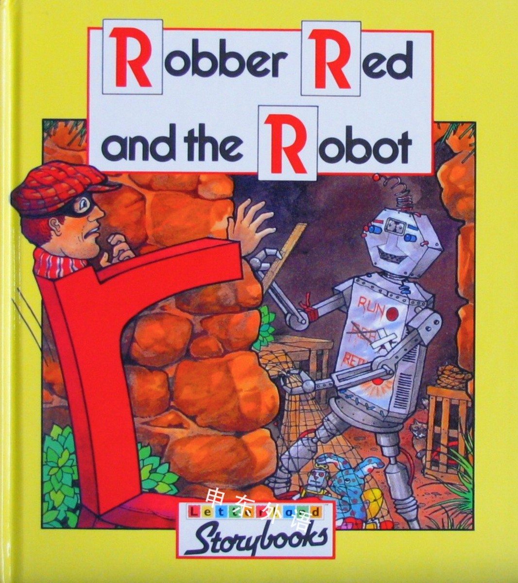 Letterland Storybooks：Robber Red and the Robot _早期的读者系列_儿童图书_进口图书_进口书 ...