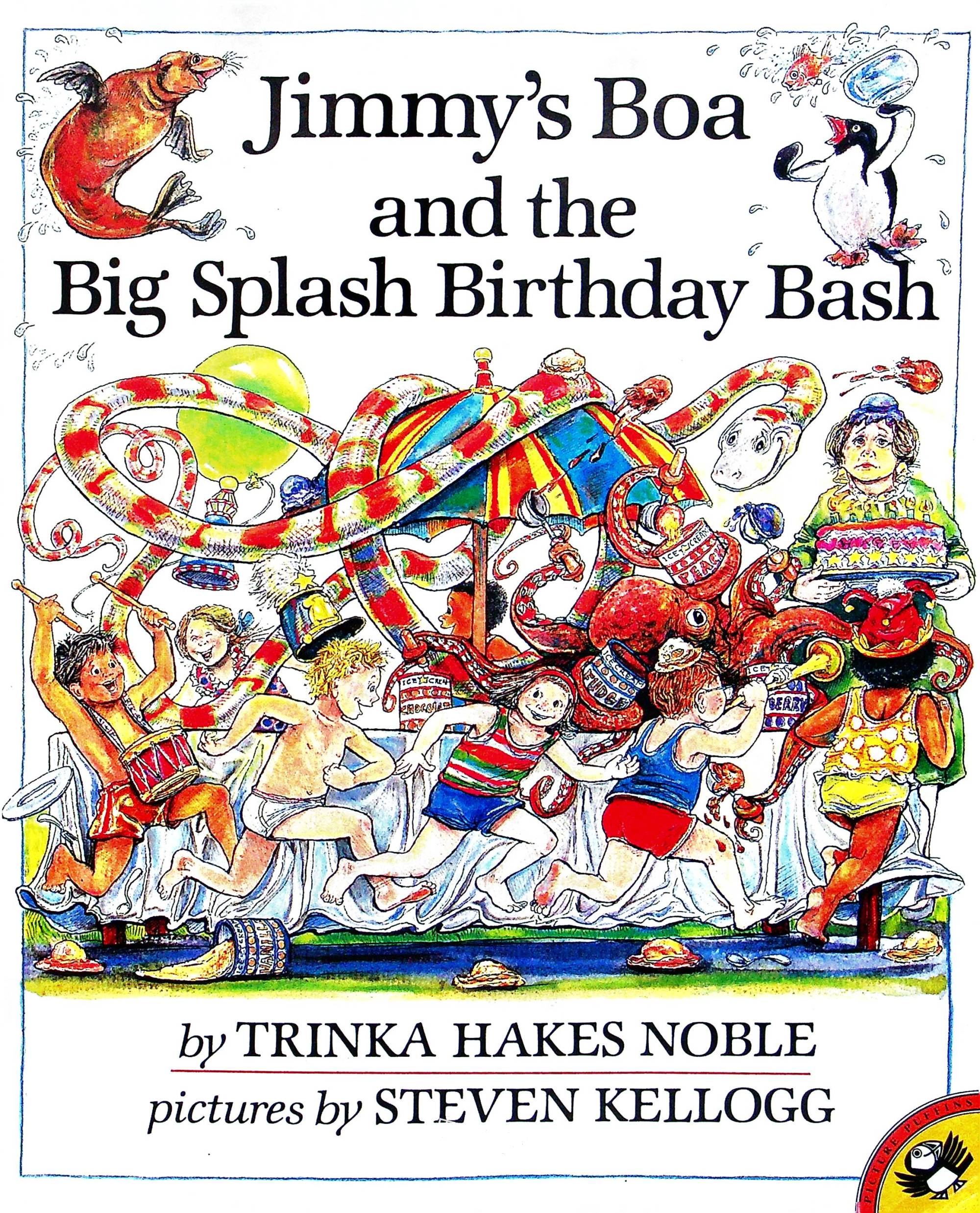Jimmys Boa And The Big Splash Birthday Bash K 作者与插画 儿童图书 进口图书 进口书 原版书 绘本书 英文原版图书 儿童纸板书 外语图书 进口儿童书 原版儿童书