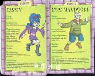 U.B.O.S The Ultimate Book of Spells: Character Guide