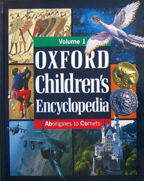 套装书Oxford Children Encyclopedia:4 Monsters to Sculpture_百科 