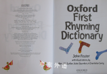 OXFORD First  Rhyming Dictionary
