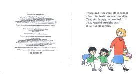 Topsy and Tim go to school