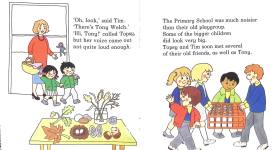 Topsy and Tim go to school